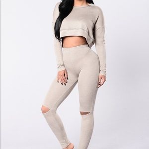 Fashion Nova Lounge Set (M)